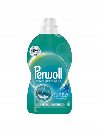Levně 2x Perwoll Renew Sport Tekutý prací prostředek na sportovní oblečení 1L (20 praní)
