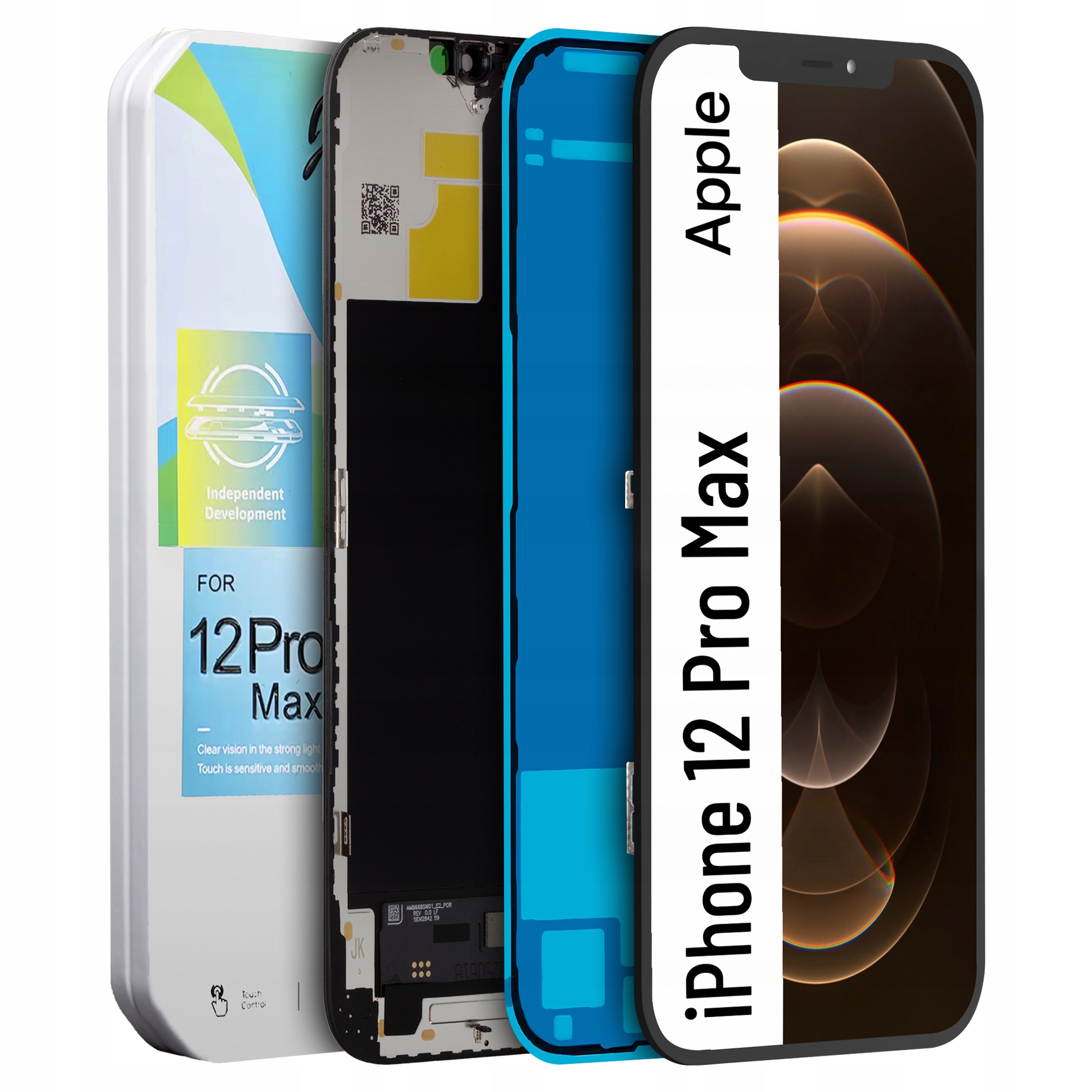 Displej pro iPhone 12 Pro Max LCD displej Incell Jk A2411 Vyměnitelný čip