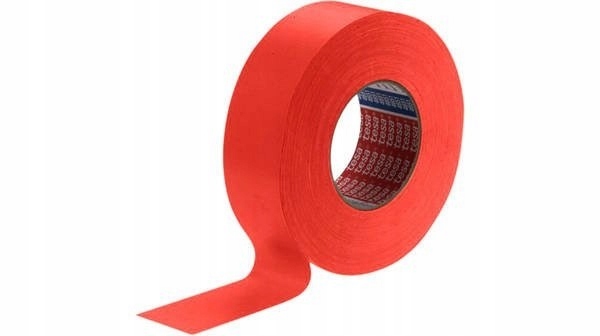 Látková lepiaca páska 4651 plast 25 mm x 50 m červená Tesa