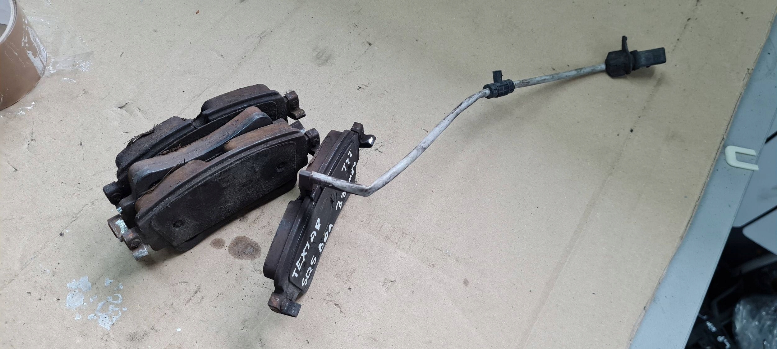 SQ5 80A plates rear part rear. 3.0 TFSI TEXTAR S4 B9 8W S5