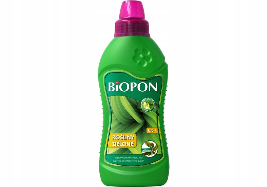 

Biopon do roślin zielonych przeciw chlorozie 0,5l
