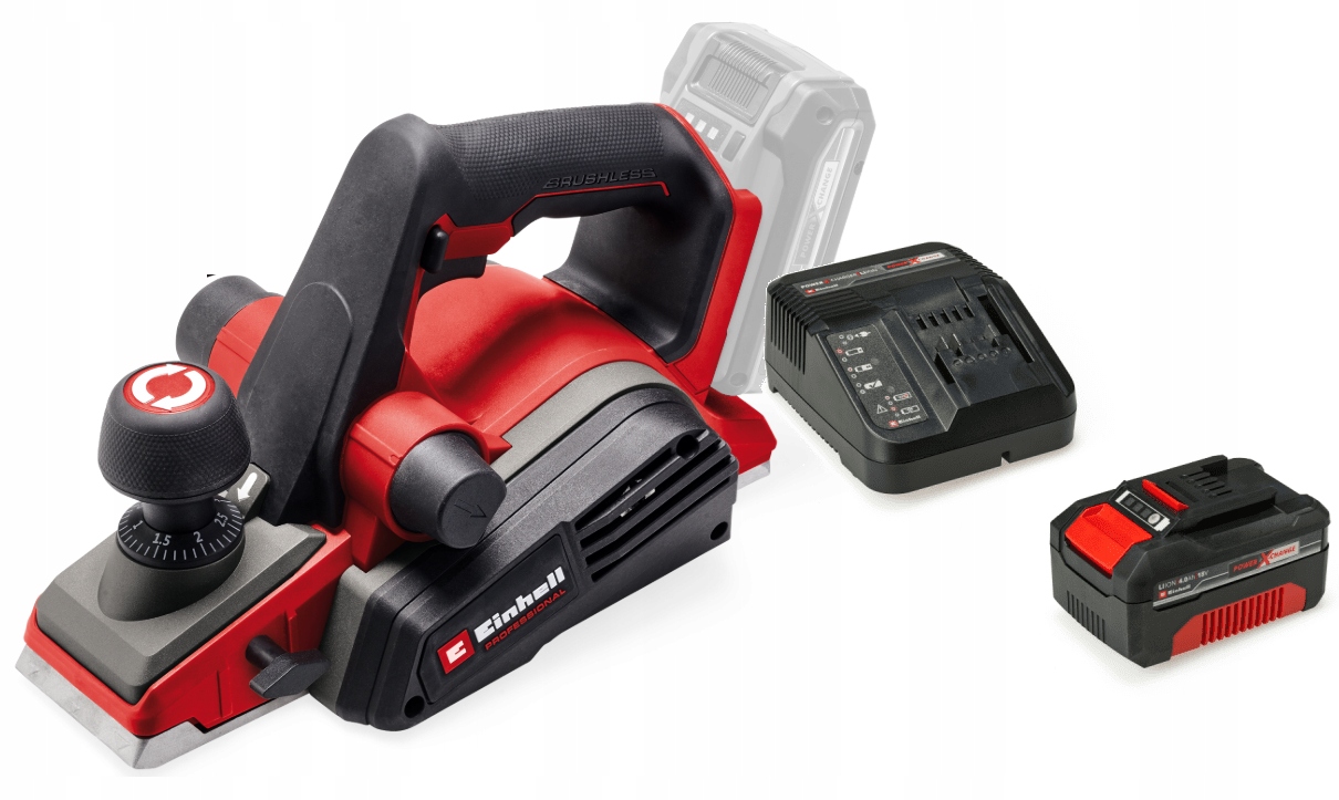 Einhell Ruční Hoblík Tp-pl 18/3 Li Bl 4345405 Sada Akumulátor 4,0AH