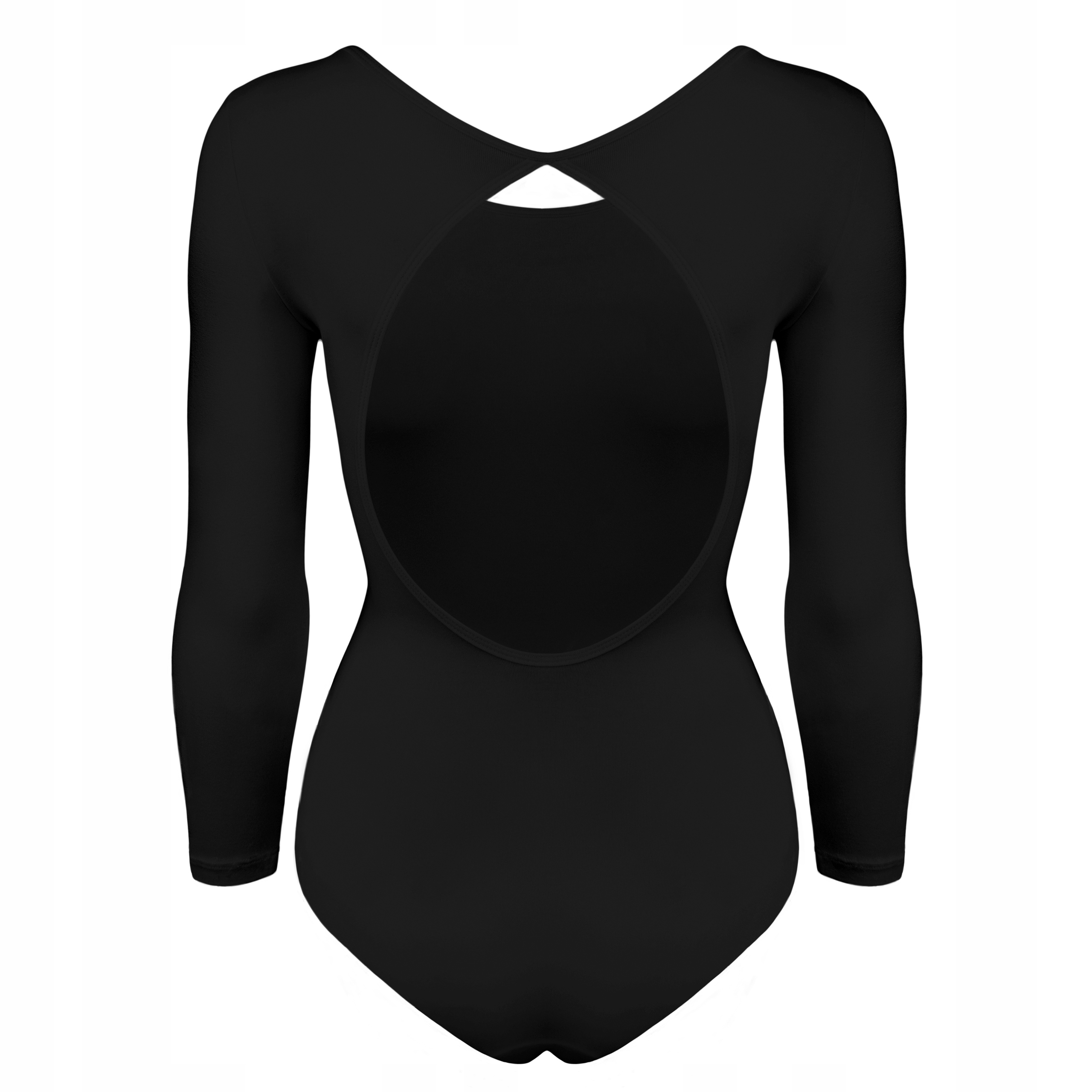 Czarny Kostium Baletowy Gimnastyczny Body Balet S