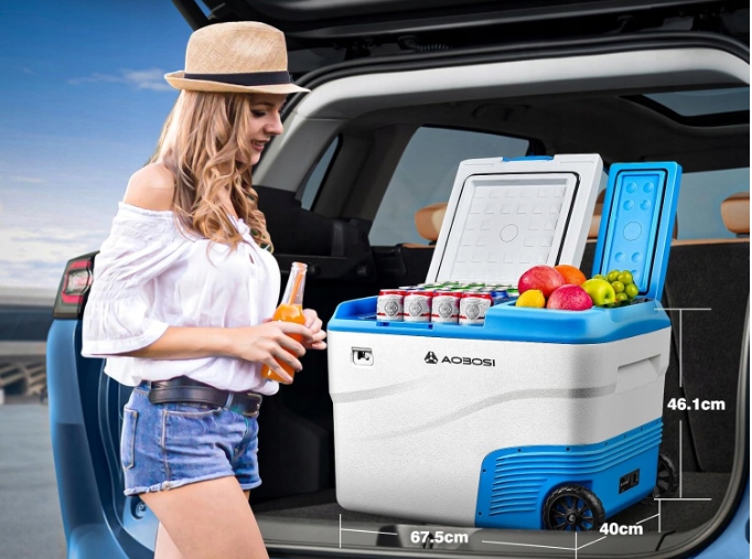 Lodówka Zamrażarka Kompresorowa Samochodowa Turystyczna 38L AAOBOSI EAN (GTIN) 5906546208106