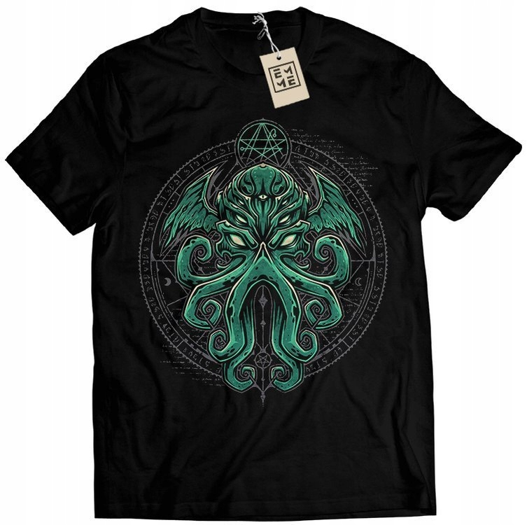 

Koszulka Męska Cthulhu Lovecraft Horror S