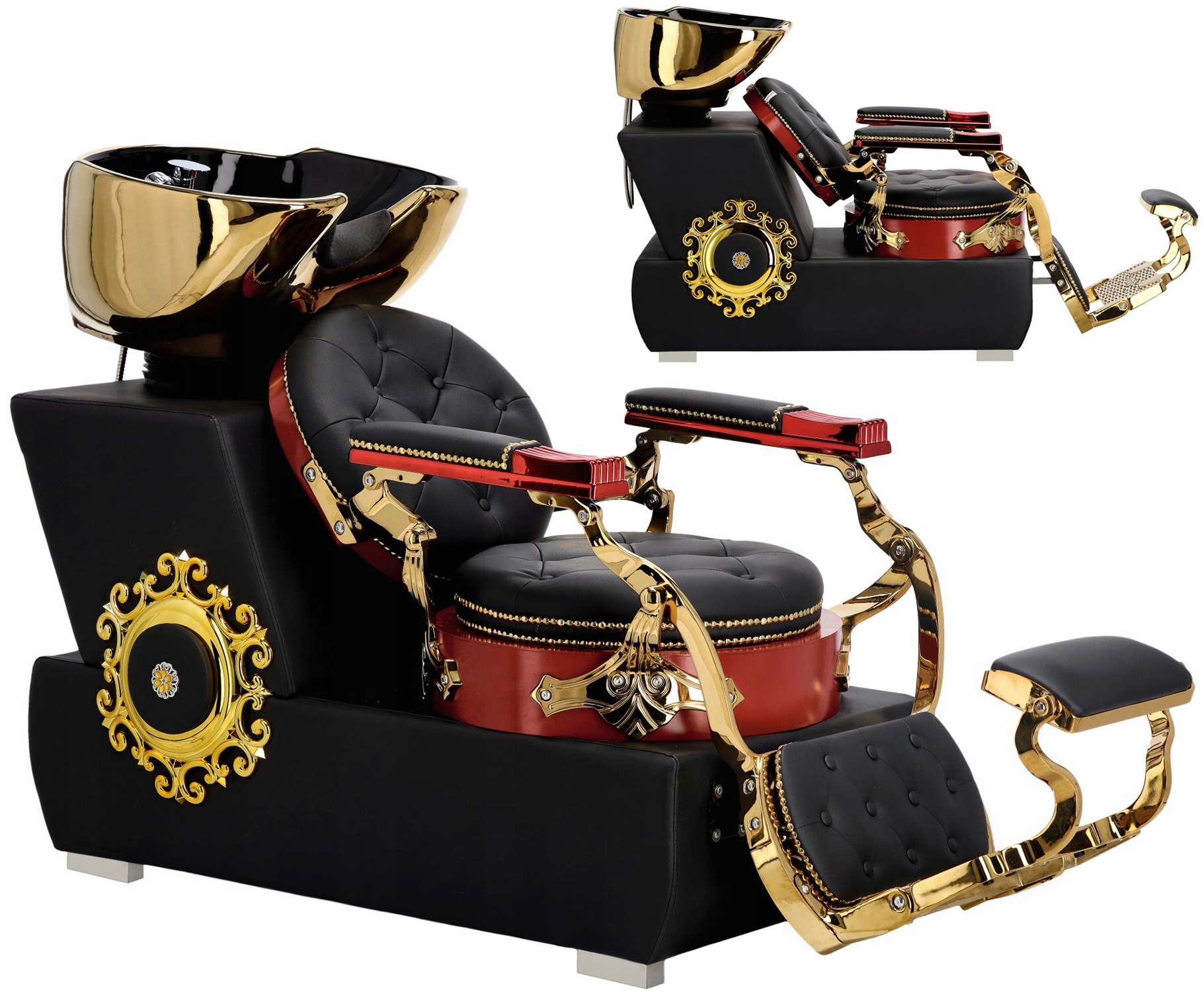 Myčka kadeřnický mycí box barberská do obývacího pokoje Jack misa armatura