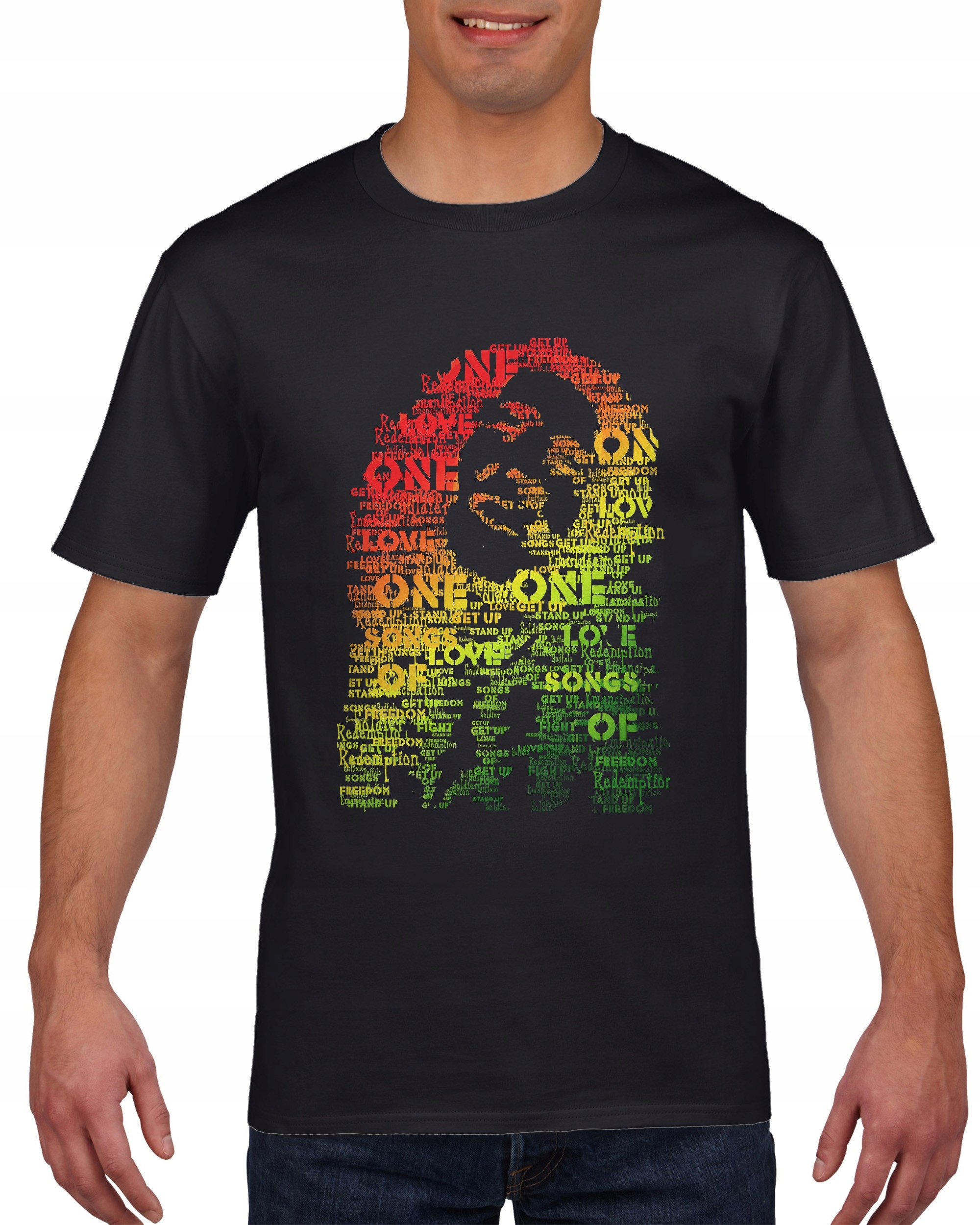 

Koszulka męska Bob Marley Ganja c XL