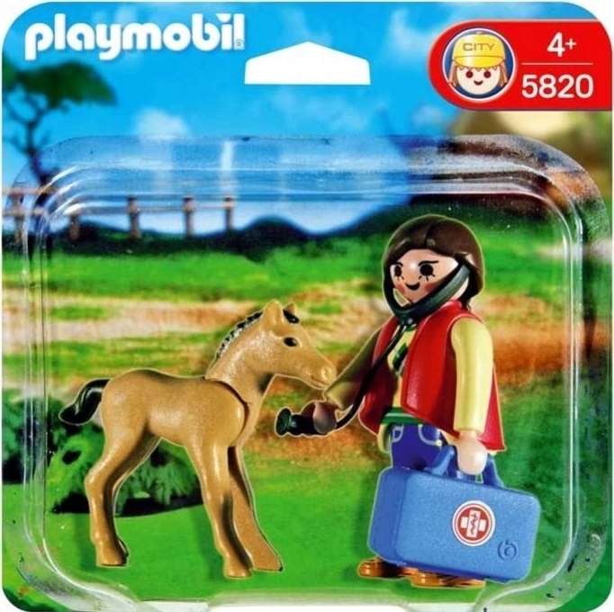 

Playmobil Figurki 2-PAK Weterynarz I Źrebak 5820