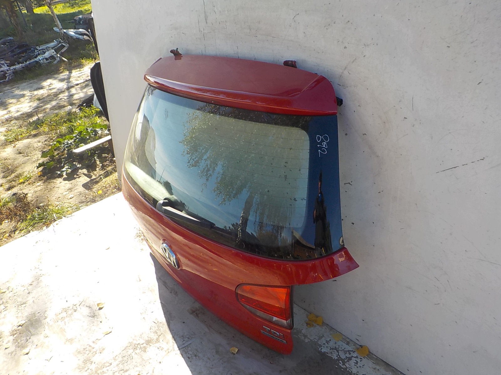 892 VOLKSWAGEN GOLF VI HB boot door rear