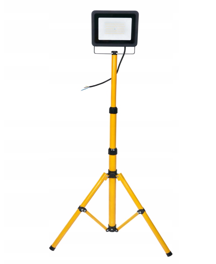 ГАЛОГЕННА ЛАМПА ТОНКИЙ СВІТЛОДІОДНИЙ ПРОЖЕКТОР 50W + ШТАТИВ