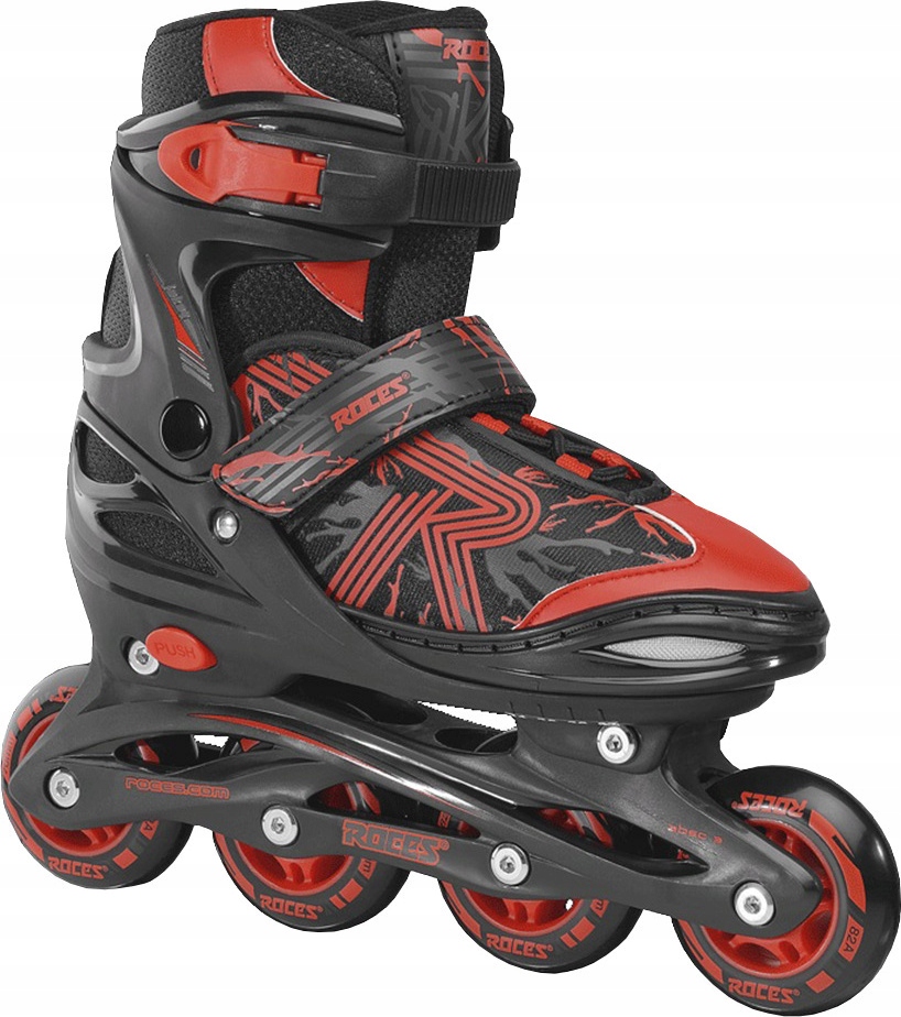 Brusle 2V1 Roces Jokey 3.0 Boy Černo-červené 400845 02 r 30-33