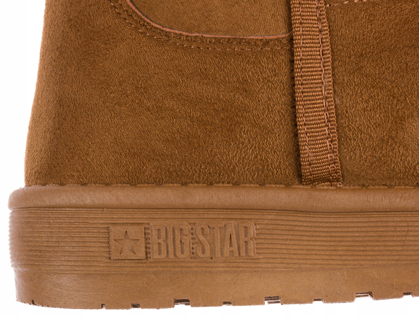 BIG STAR BUTY WYSOKIE BOTKI ŚNIEGOWCE OCIEPLANE FUTERKIEM DAMSKIE r. 38 Wzór dominujący bez wzoru