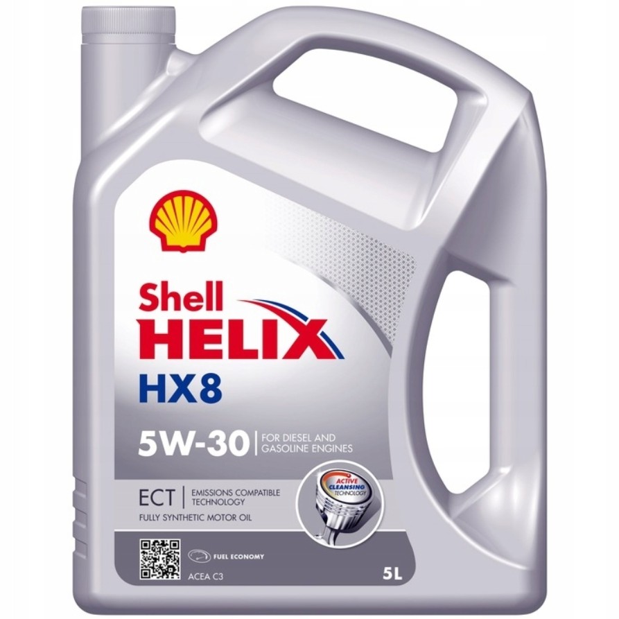 Shell Helix HX8 Ect 5W-30 (5L) Vw 504.00 507.00 Přívěšek Zdarma