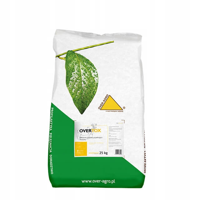 Overtox 25 kg, přípravek na vázání mytoxinů z krmiva