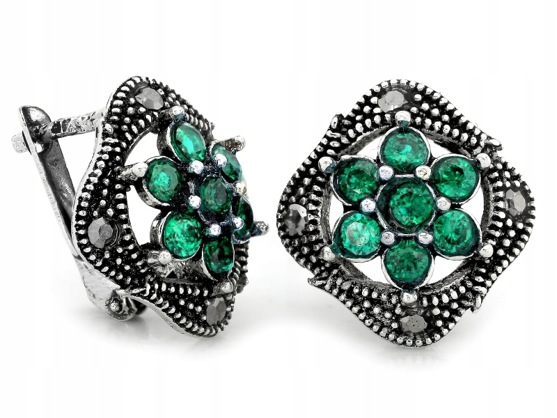 Dámské náušnice ze stříbra 925 rhodiované módní, ideální jako dárek 4.04 g