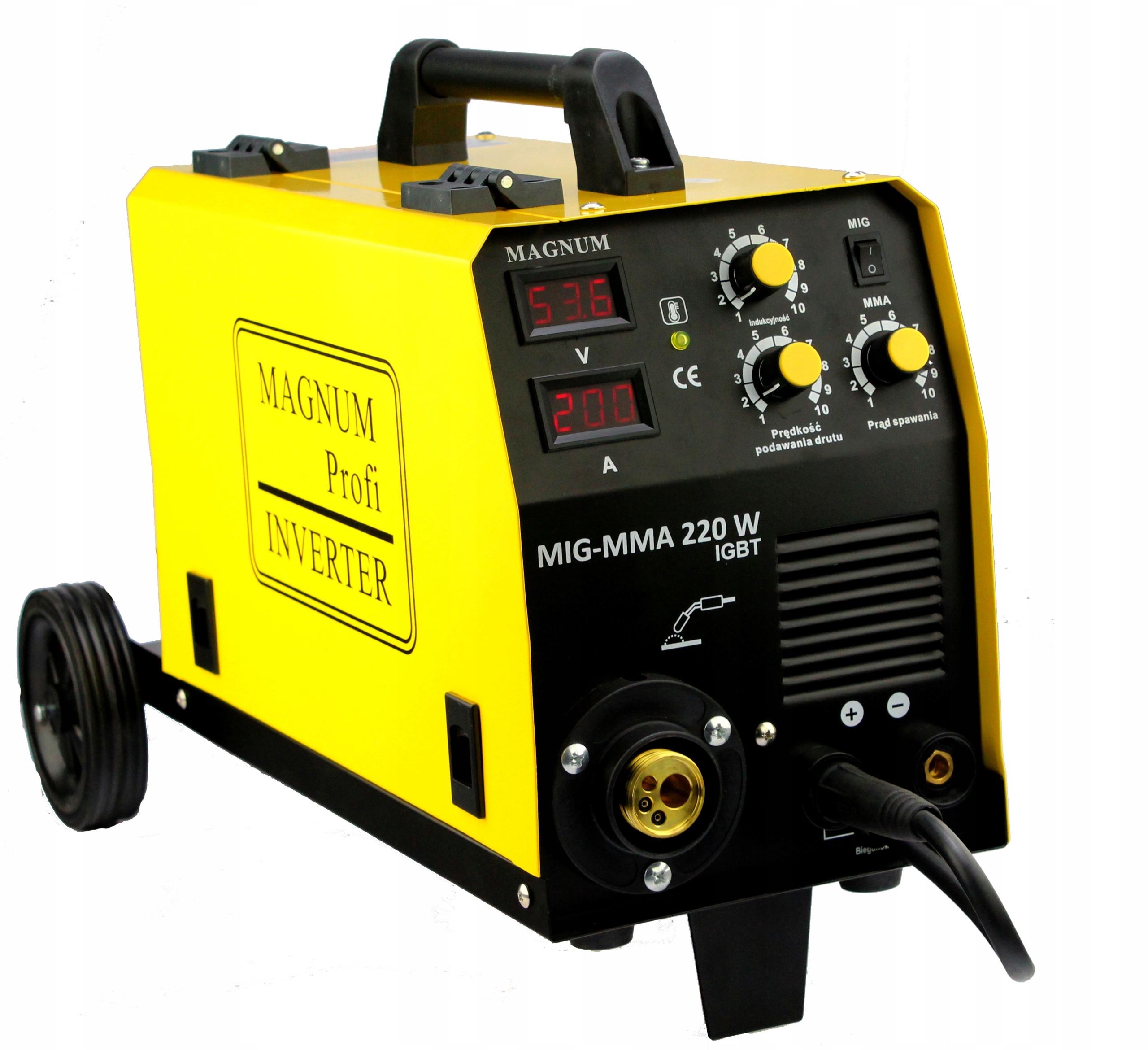 Spawarka migomat MIG MAG Magnum MIG 220W MMA ZESTAW Marka Magnum