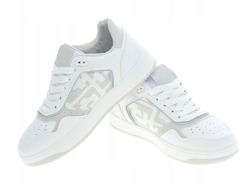 DAMSKIE BUTY SPORTOWE SNEAKERSY BIAŁE r.37 Rozmiar 37