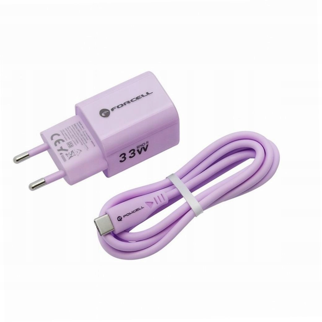 Szybka ładowarka Gan 33W 2 porty z kablem Usb-c do Xiaomi Redmi Note 8T