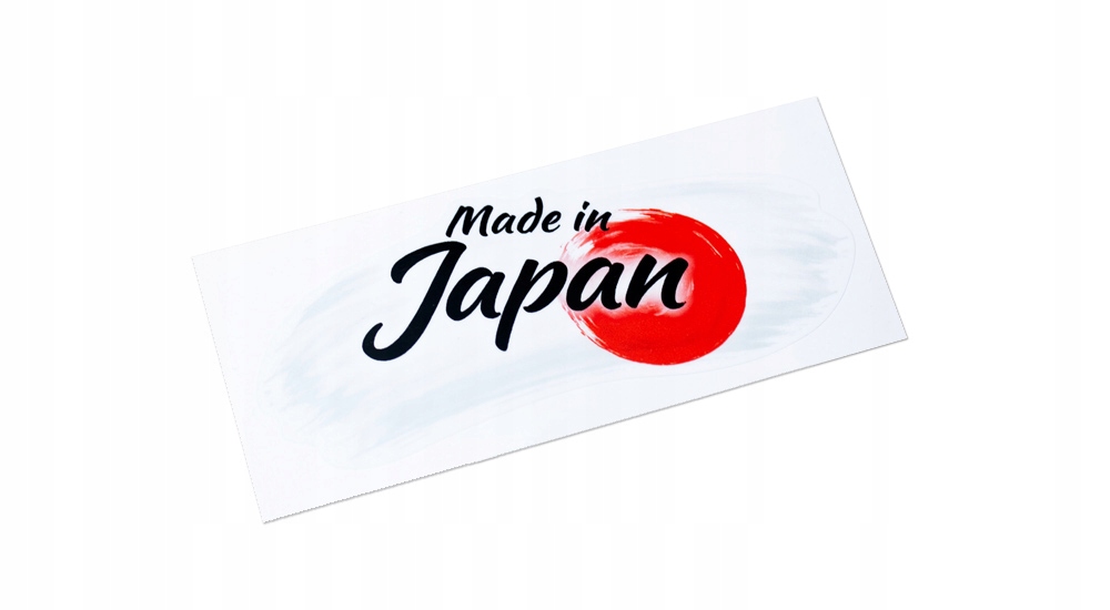 Naklejka na samochód Made in Japan flaga Toyota Mazda Nissan Honda Subaru
