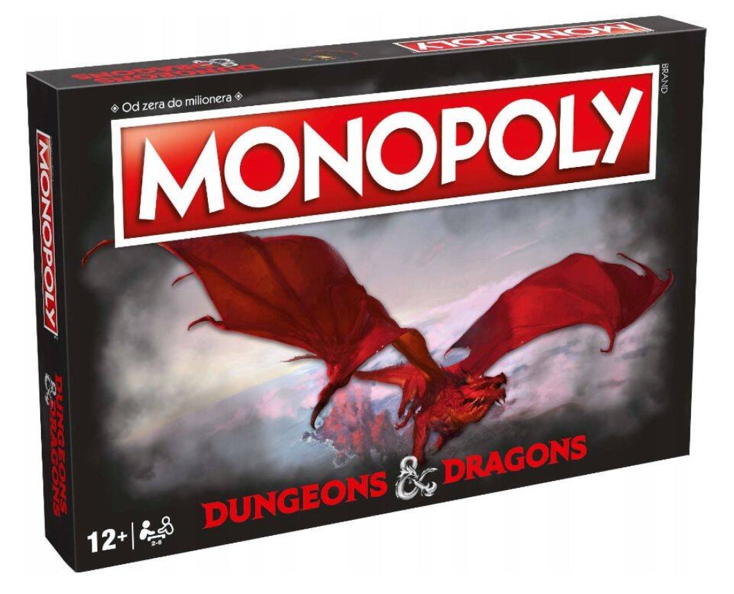 Gra planszowa Monopoly Dungeons & Dragons Piękna Edycja Kolekcjonerska