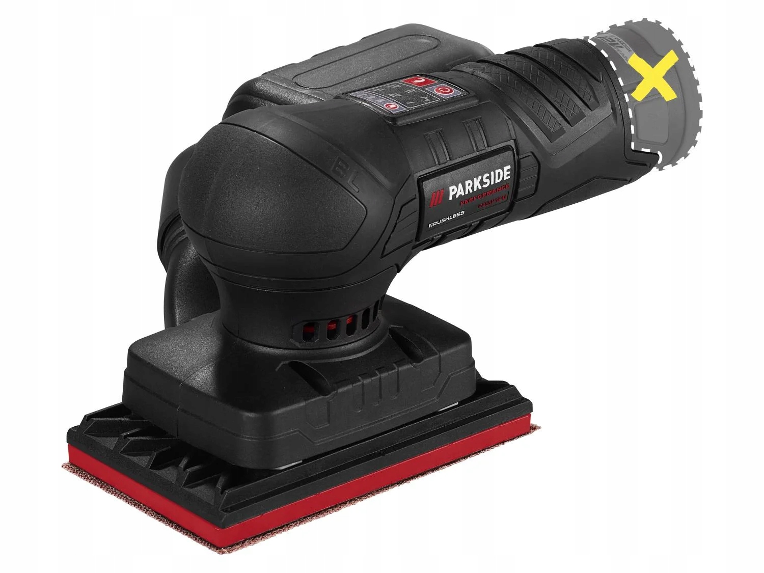 Parkside Akumulatorowa szlifierka oscylacyjna Passp 12-Li A1 12 V Walizka