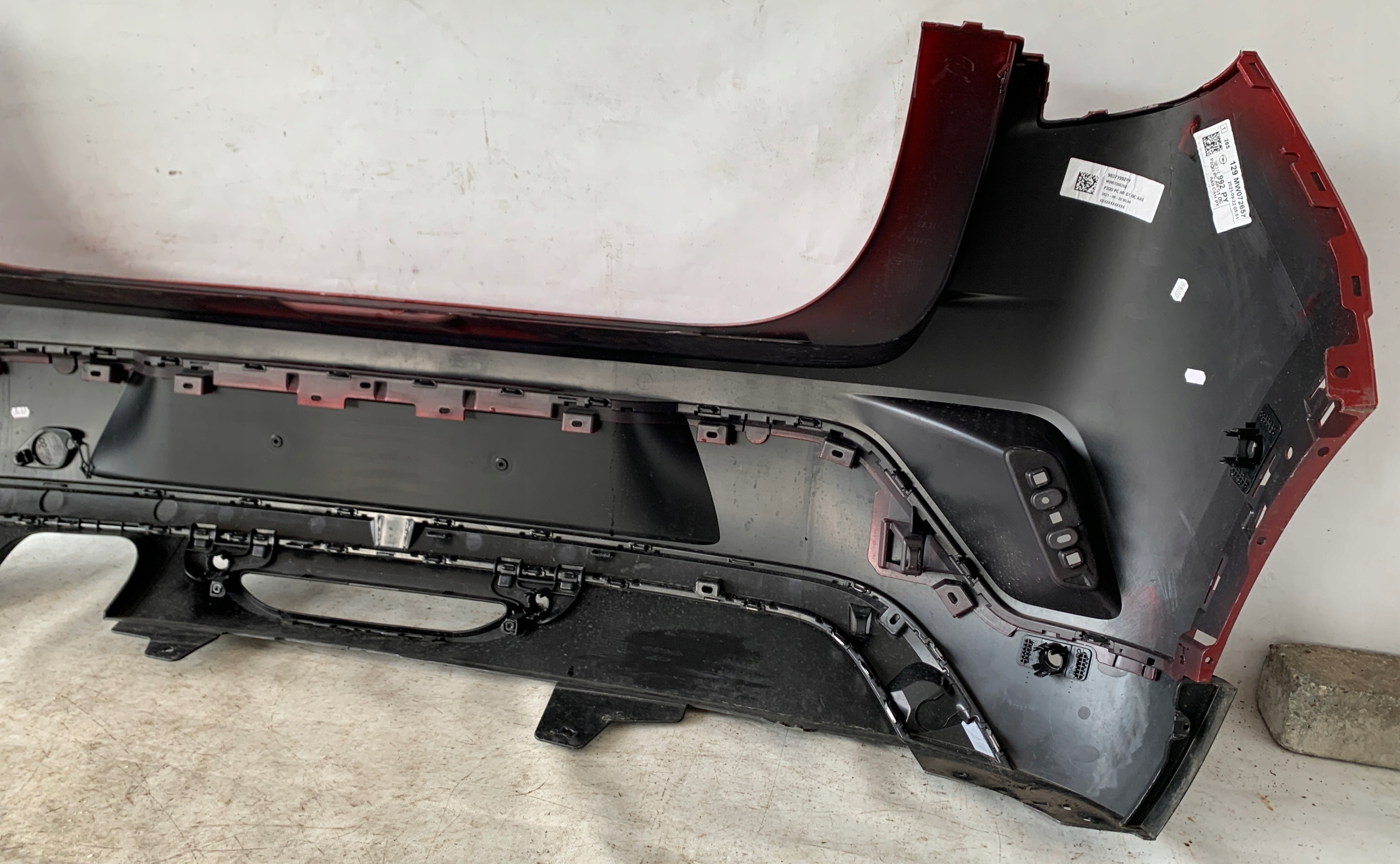 bumper rear part rear OPEL MOKKA B II 2 PDC