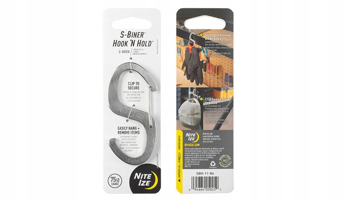 Nite Ize Hak z karabinkiem S-Biner Hook N Hold SBH-11-R6