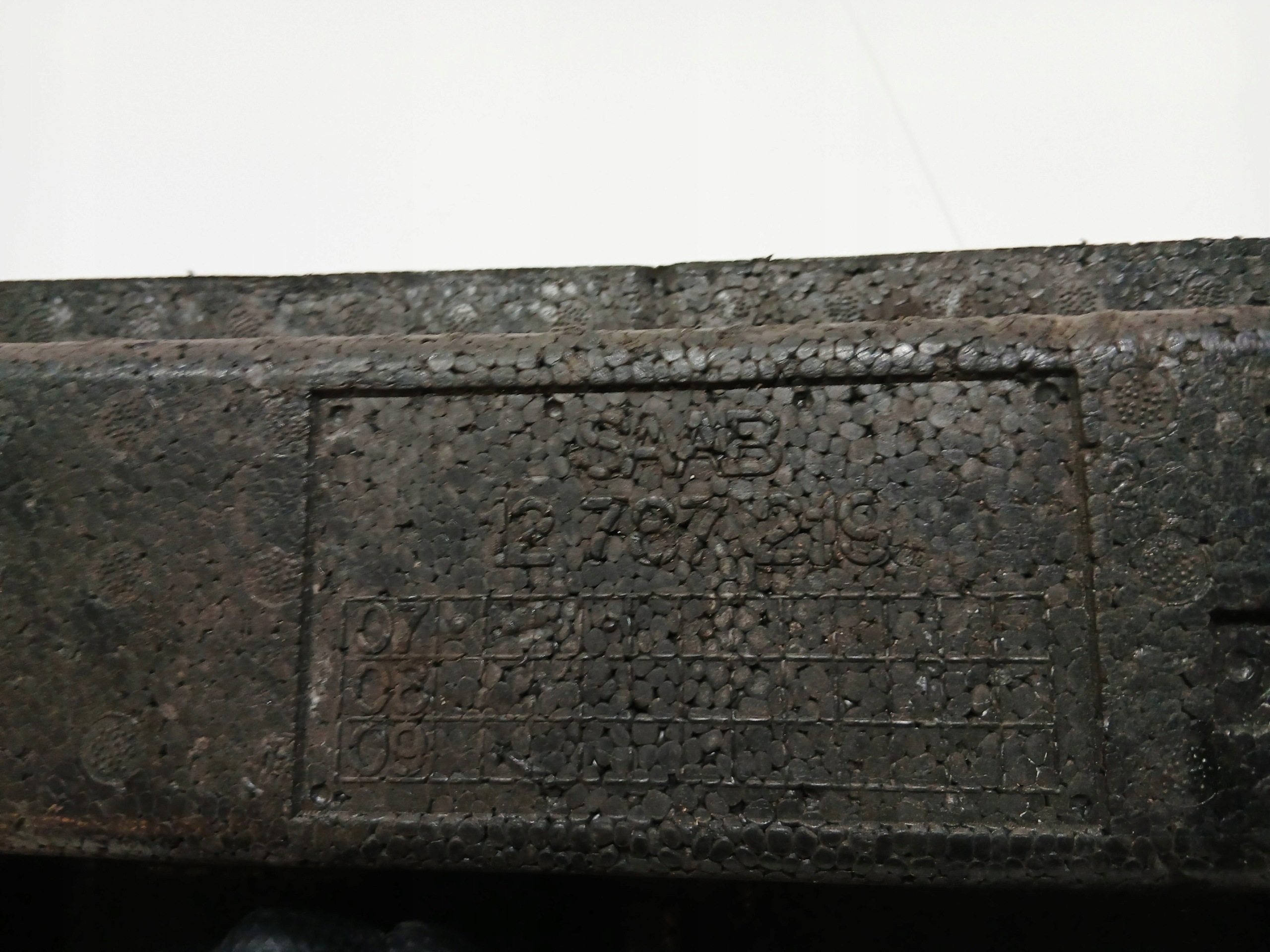 ABSORBER Paraurti SAAB 12787219
