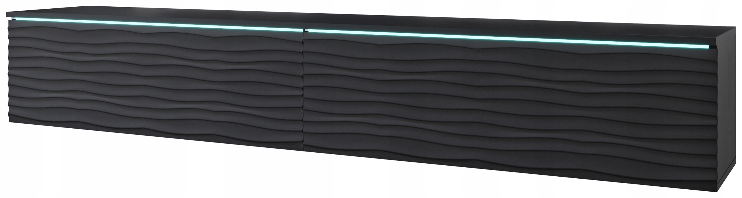 Szafka Rtv pod telewizor 180 cm Bromi stolik pod tv falisty front