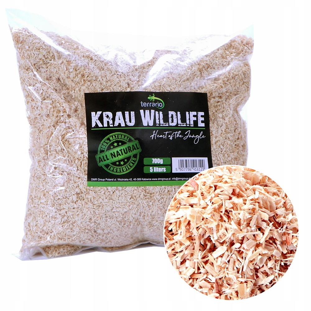 

Terrario Podłoże Włókno Drewniane Aspen/lignocel