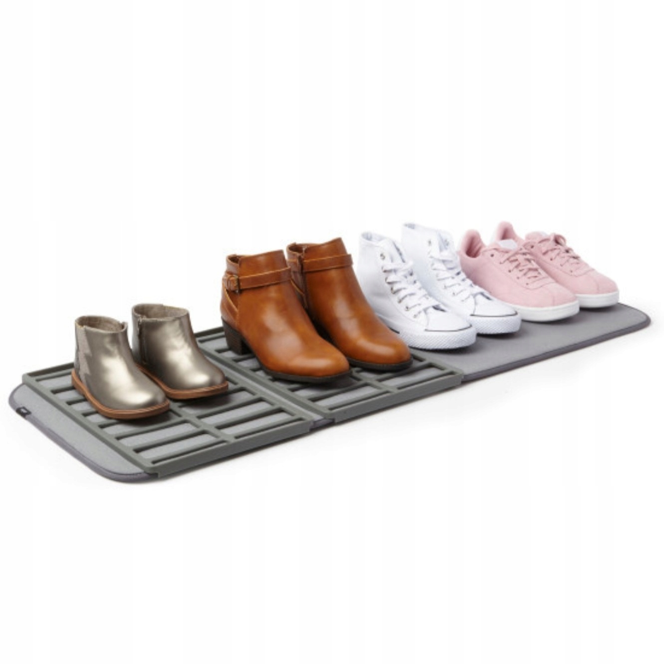 Podložka odkapávač na boty šedá do předsíně rohožka Shoe Dry