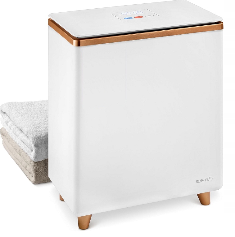 Podgrzewacz Do Ręczników Spa Barber Elektryczny Złoty Serenelife