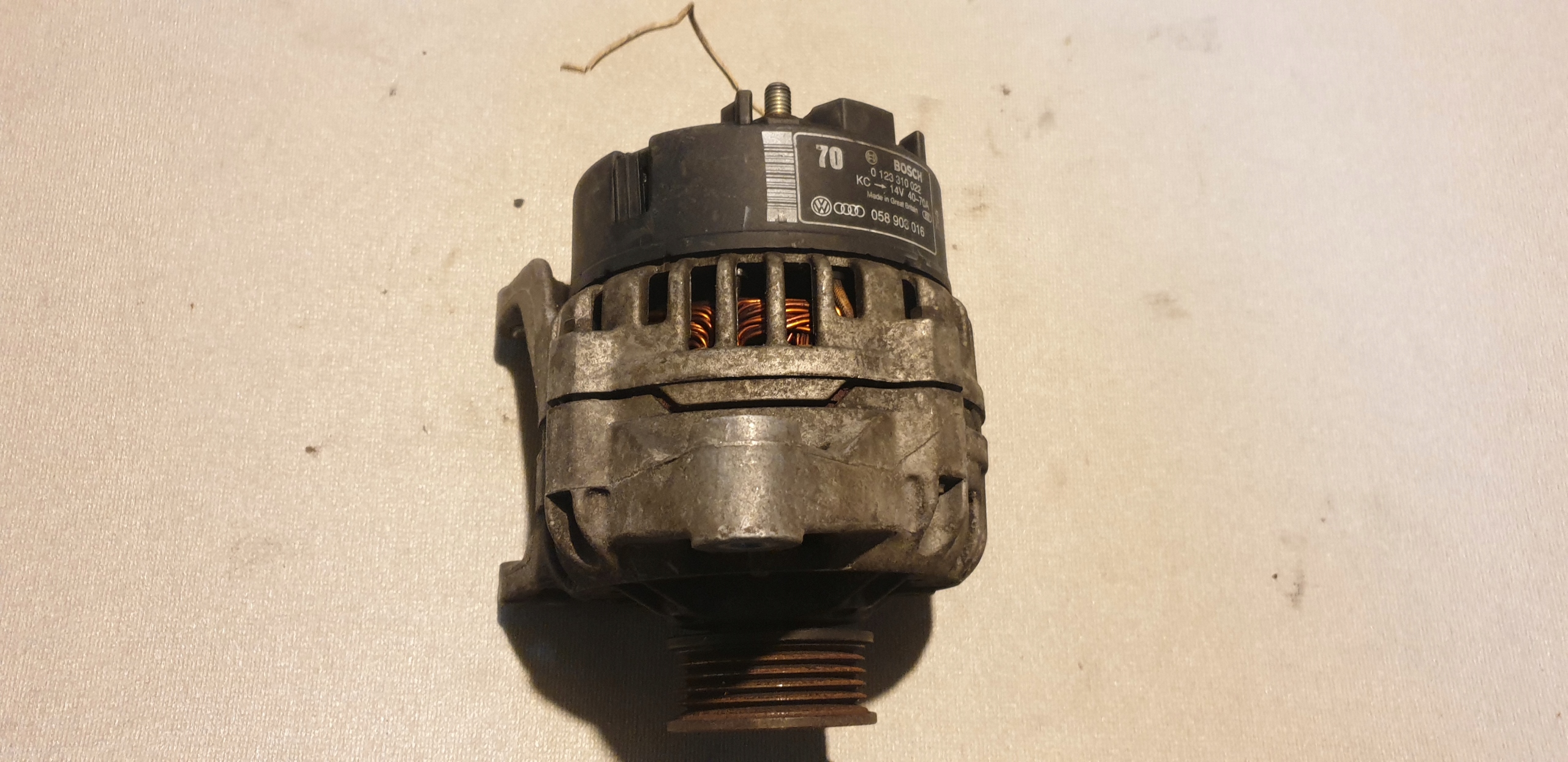 alternator SEAT VW AUDI 058903016