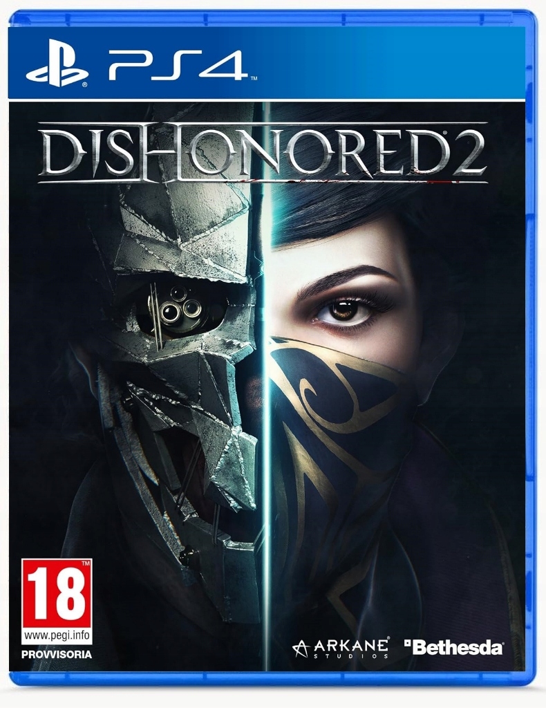 Dishonored 2 PS4 PS5 Płyta Blu-ray
