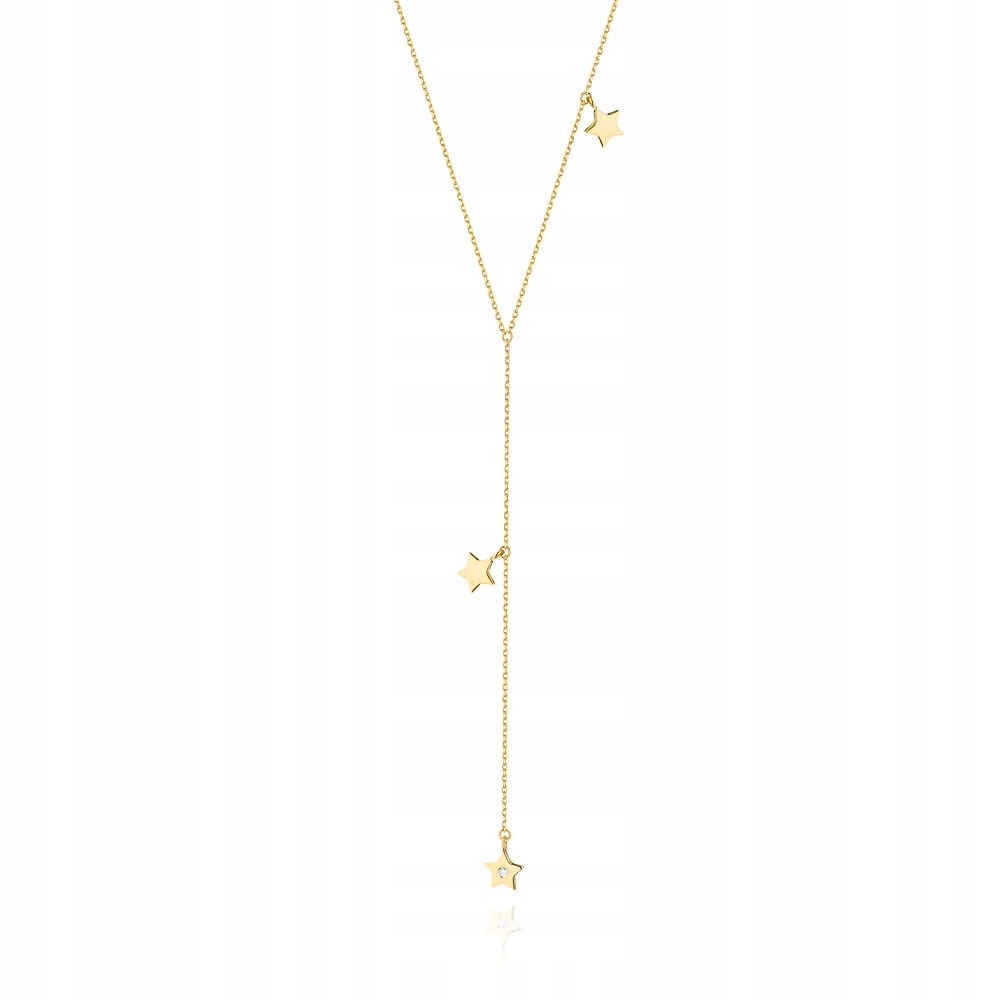 

Naszyjnik Złoty Z Brylantem Celebrytka