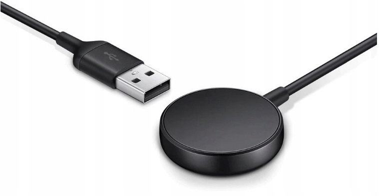 ŁADOWARKA DO SAMSUNG GALAXY WATCH 3/4/5/6 40/42/44/45/46/47mm ACTIVE 1/2 Kolor czarny