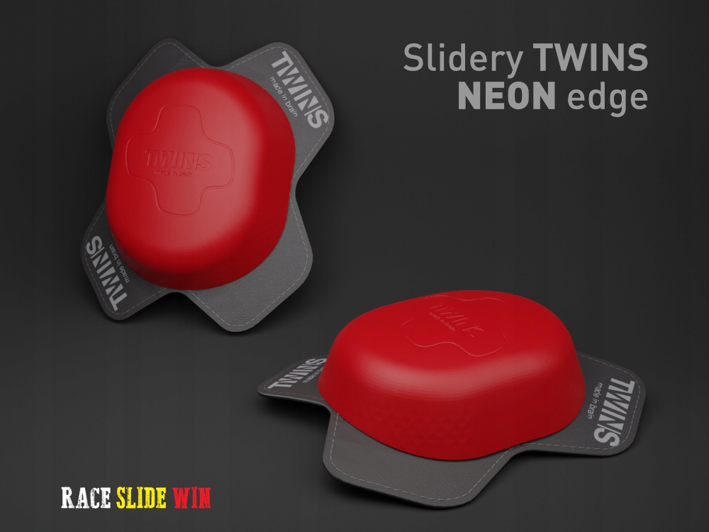 Kolenní slidery Twins Neon edge Dárek závodní slidery