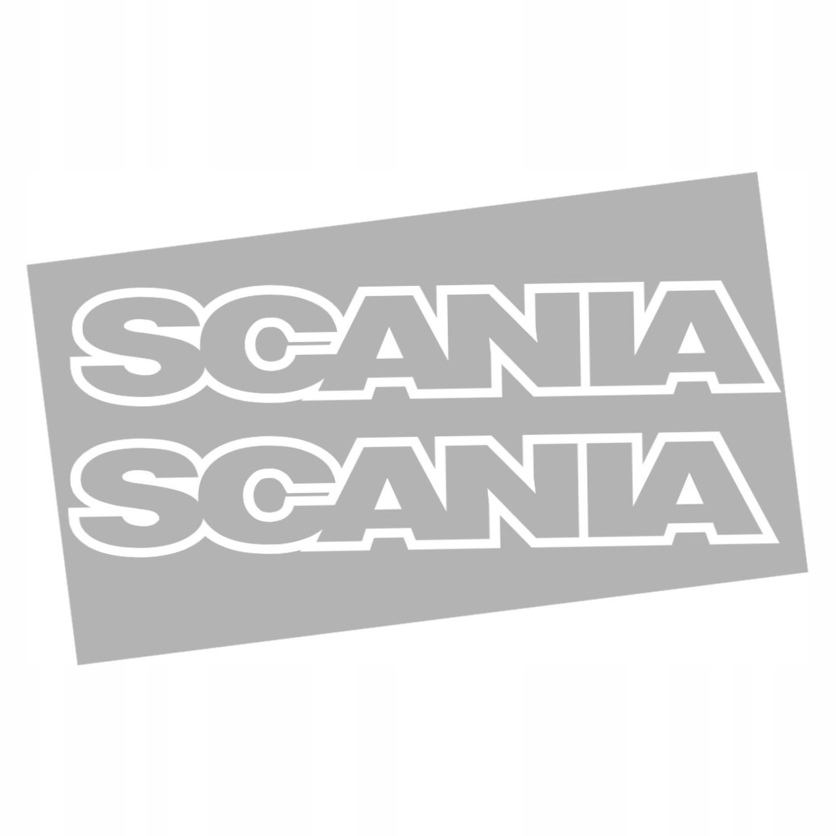 Naklejki do Scania na szyby boczne