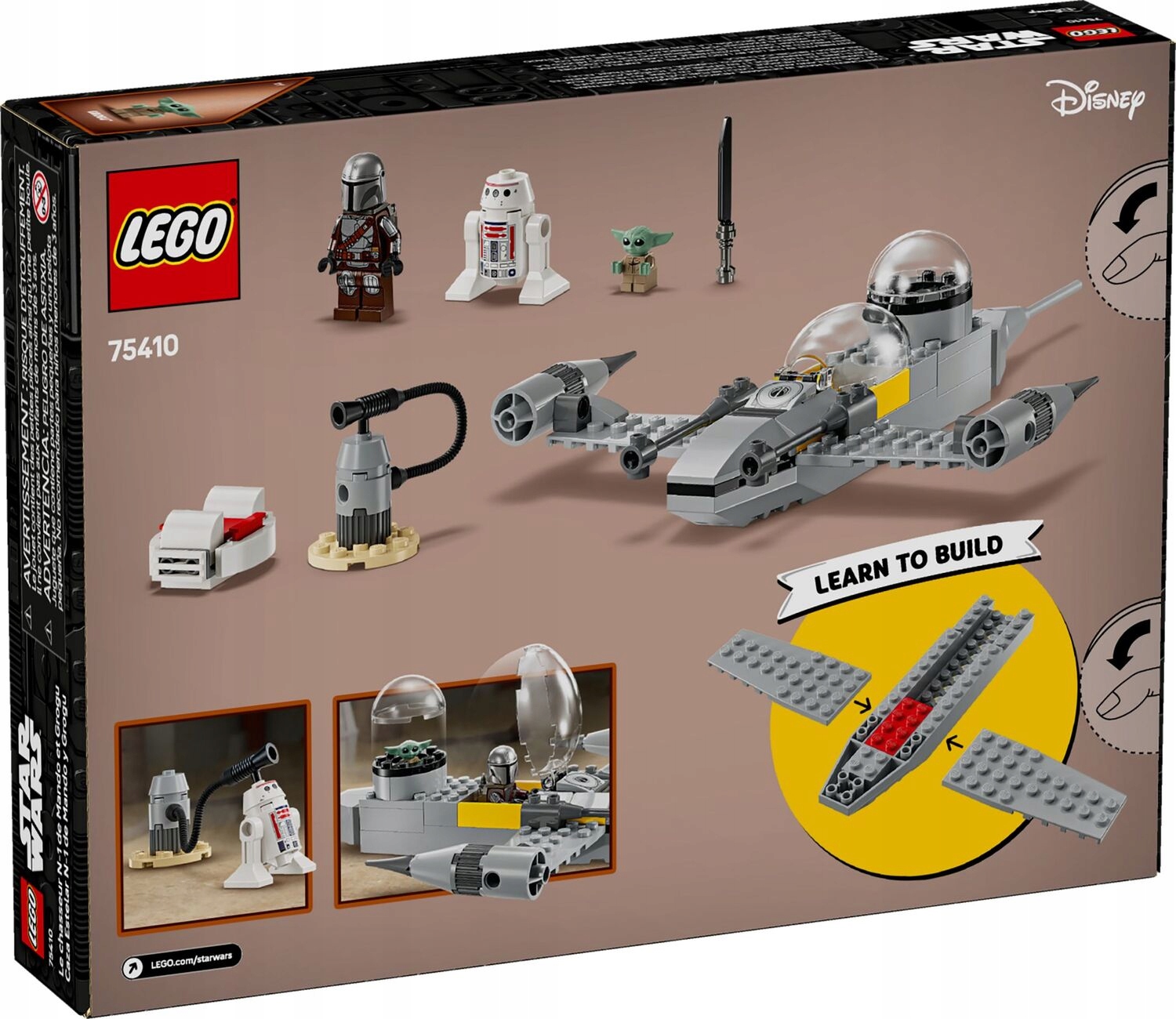 Lego 75410 Star Wars Stíhačka N-1 Mando a Grogu