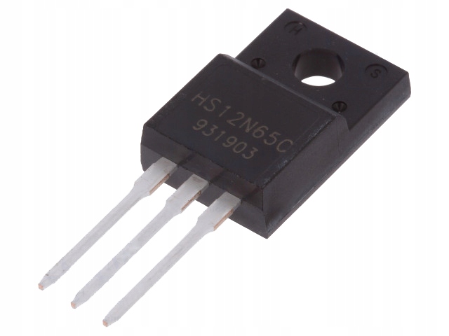 

12N65 Tranzystor N-mosfet 650V 12A 33.2W TO220F