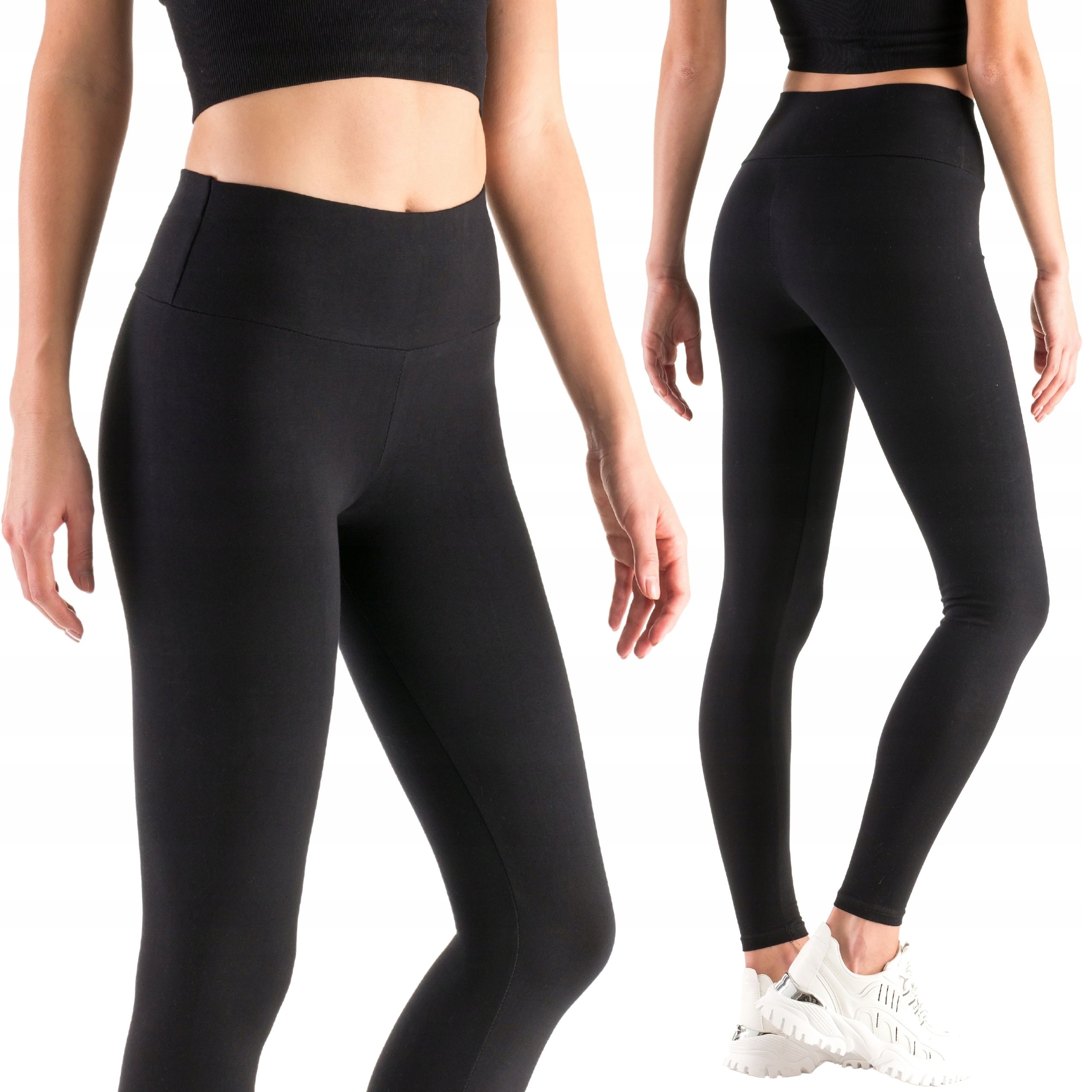 

Legginsy Wyszczuplające Z Panelem Wysoki Stan 6XL