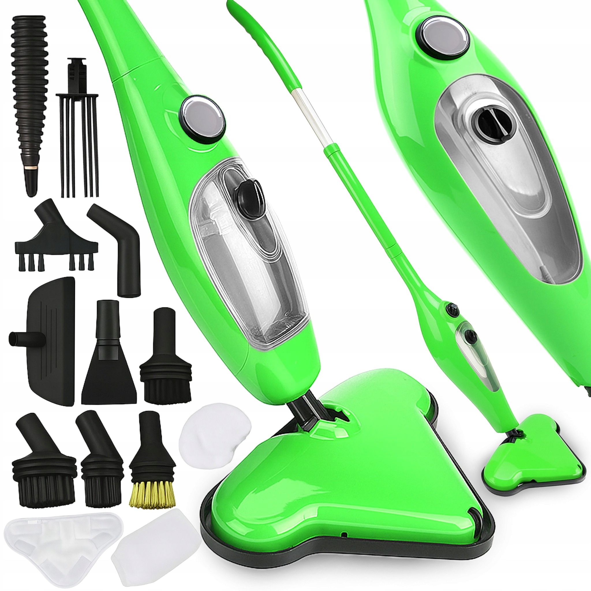 Parní Mop Multi Parní Čistič 1300W Multifunkční Napařovač 12v1 Příslušenství