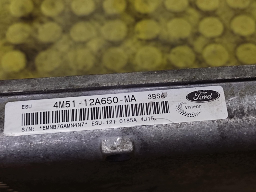 FORD C-MAX control unit of the engine 4M5112A650MA