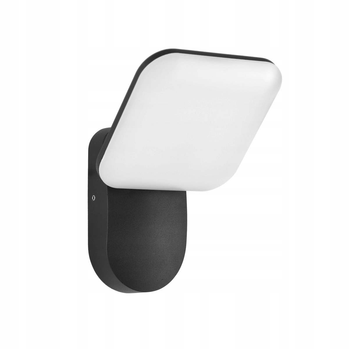 Nammi, Černá nástěnná lampa na fasádu, nástěnná lampa do zahrady, Led, 3000K, 12W