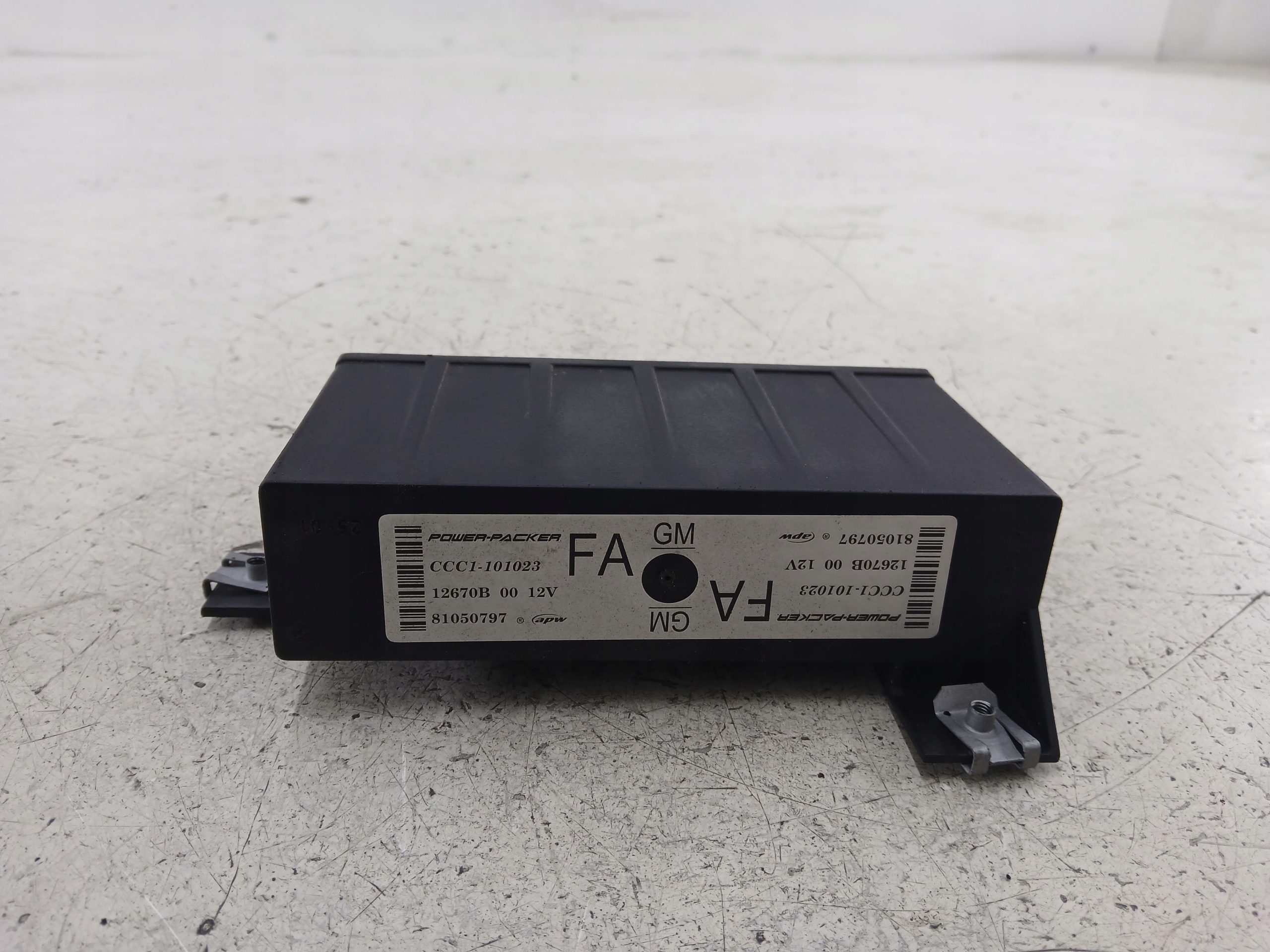 OPEL ASTRA II G CABRIO BERTONE module control unit roofs 81050797