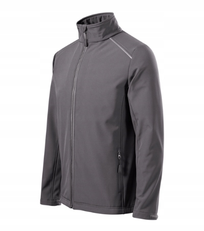Pánská 3-vrstvá bunda Membrána Tpu Valley softshell ocelová S