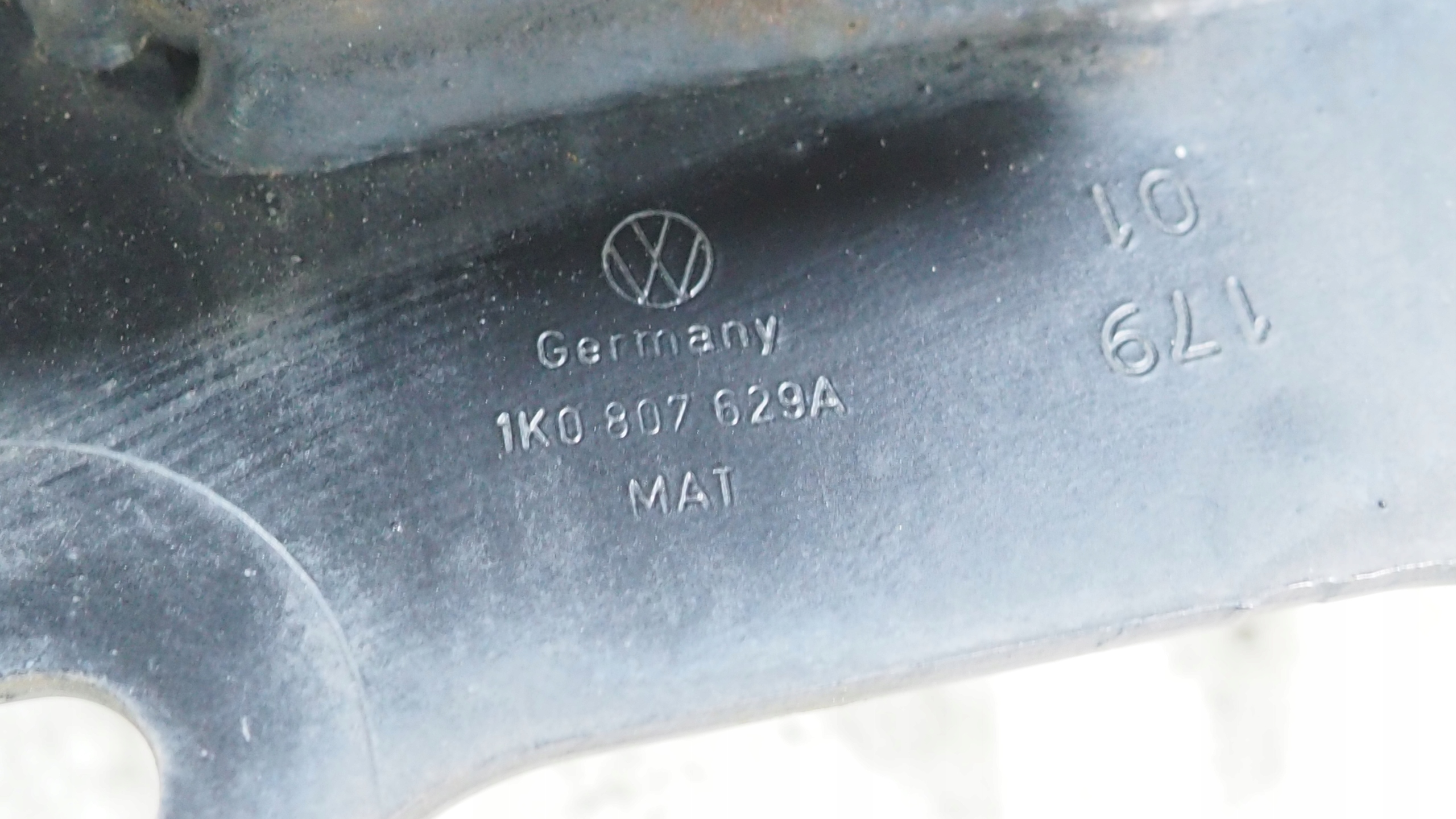 VW Golf VI Stoßstangenträger heck 1K0807629A