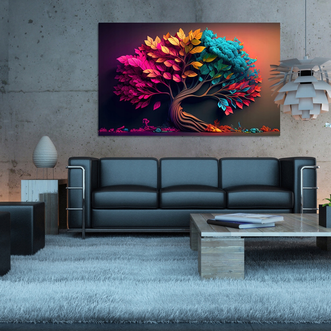 Obraz na płótnie CANVAS 100x70 Magiczne drzewo Kod producenta www.nostergroup.pl