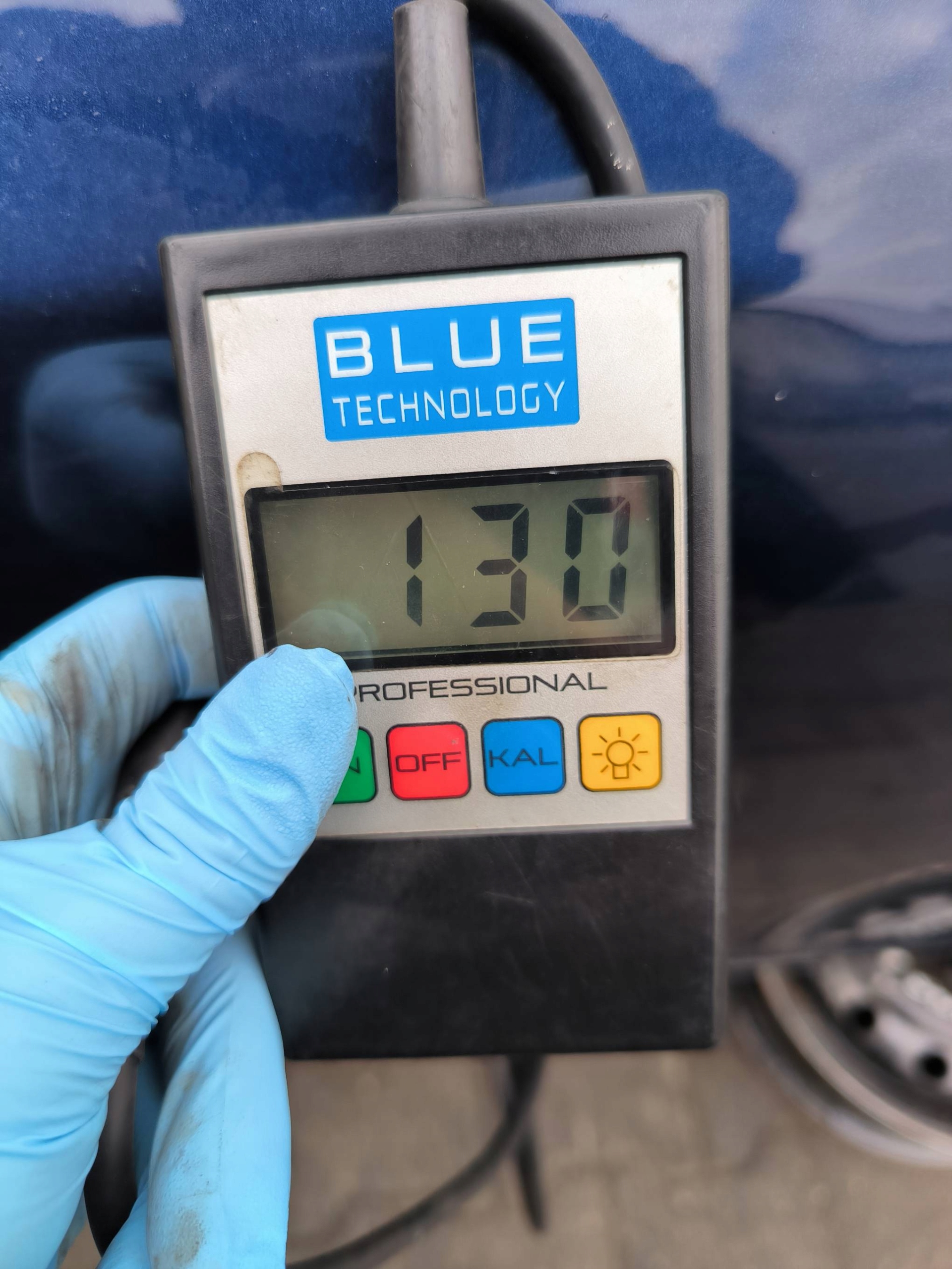 Tür rechts heck DYB (INK BLUE) FORD FOCUS MK3