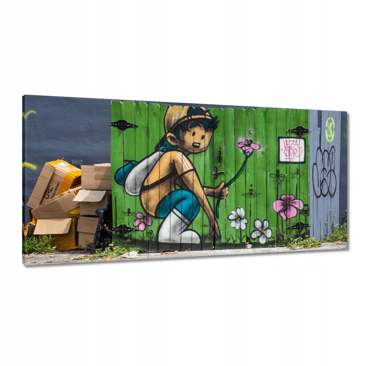 Obrazy 180x90 Graffiti Pouličné umenie